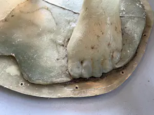 Jurriaan van Hall - Zeer groot beeld van kunststof met lichtbronnen, Bruddha kopen? Bied vanaf 2000!