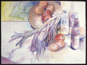 Franscz Witte - Aquarel op papier, Stilleven kopen? Bied vanaf 1!