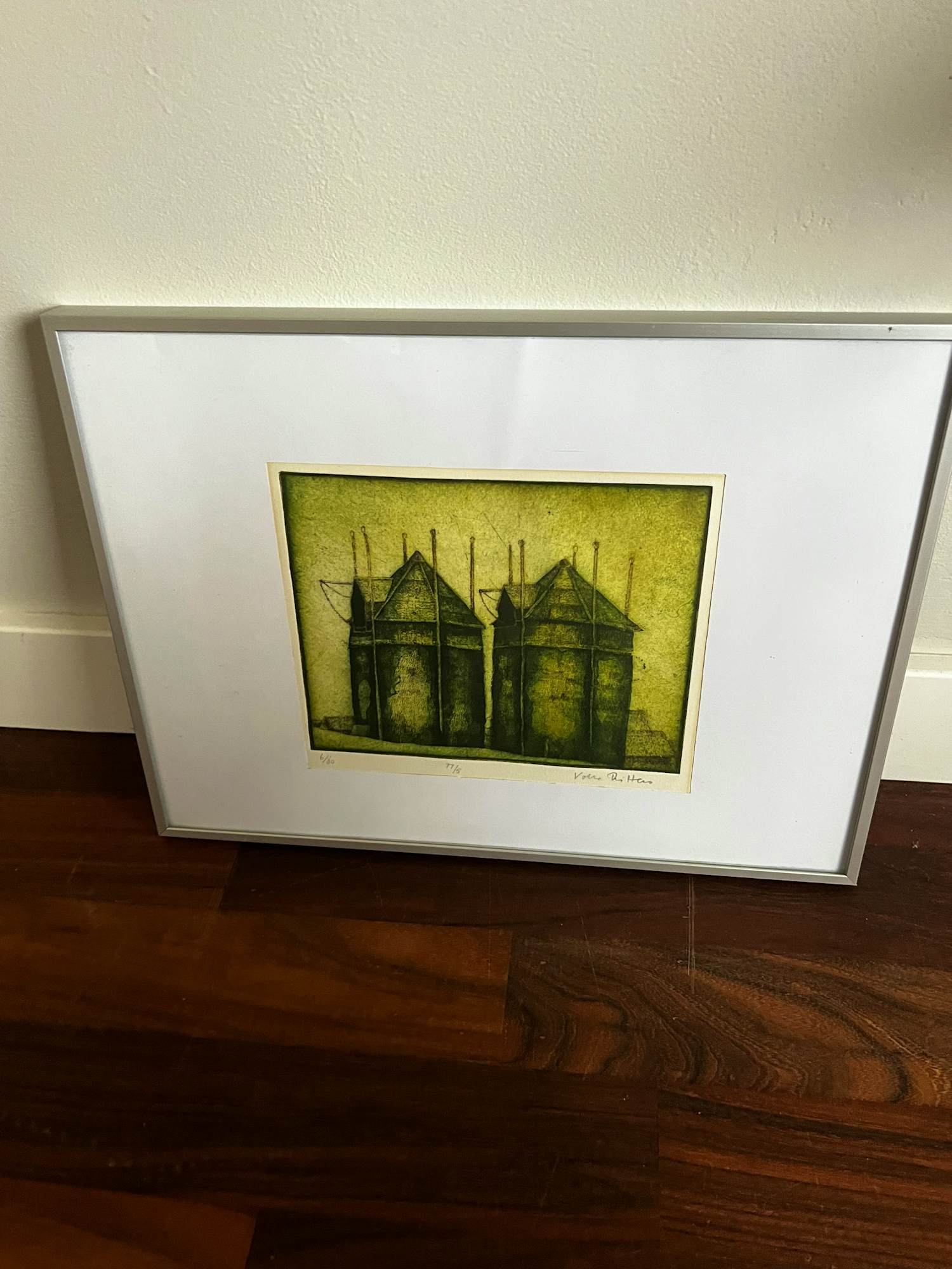 Volker Ritters - Volker Ritters Litho, Gesigneerd kopen? Bied vanaf 30!