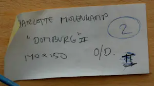 Charlotte Molenkamp - Olieverf op doek: Domburg I(zeer groot werk!) kopen? Bied vanaf 2250!