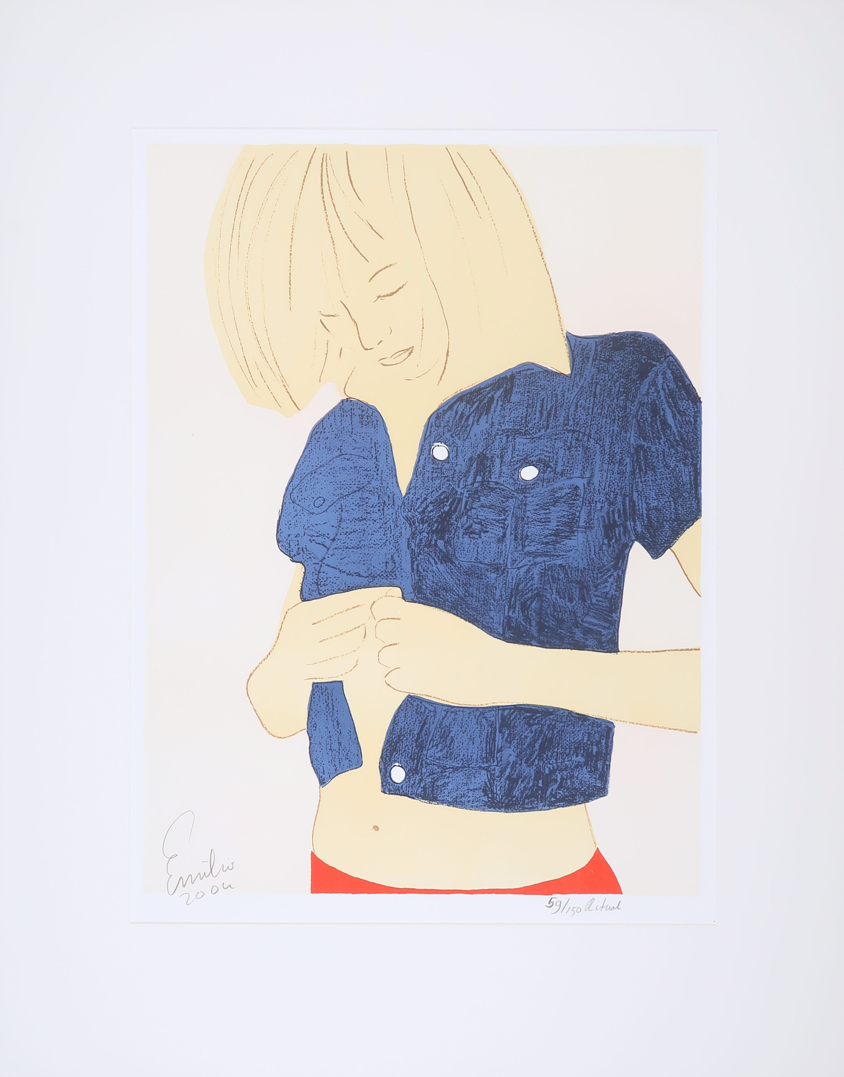 Emilio Kruithof - Zeefdruk, Ritual kopen? Bied vanaf 100!