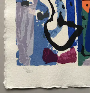 Corneille - kleurrijke zeefdruk - 1991 kopen? Bied vanaf 150!