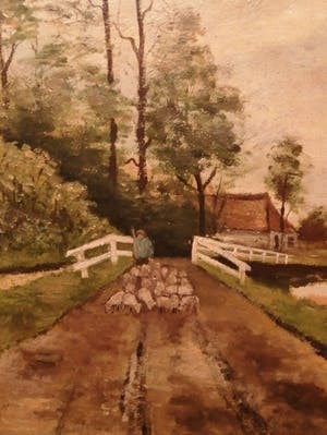 Niet of onleesbaar gesigneerd - Pendant - Zomer & Winter (1901) - Hollandse School kopen? Bied vanaf 10!