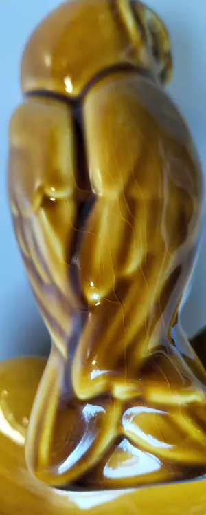 Plateelbakkerij Zuid-Holland - Asbak van "UILTJE" sigaren kopen? Bied vanaf 25!