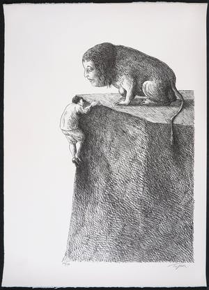 Roland Topor - Litho, Entête / Prent 190 kopen? Bied vanaf 80!