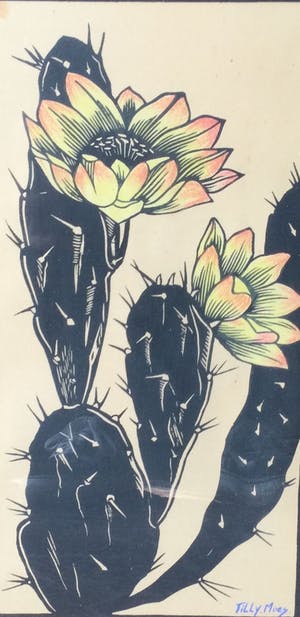 Tilly Moes - C5231-4, Cactus in bloei kopen? Bied vanaf 25!