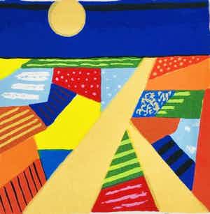 Ronald Boonacker - Tulpenvelden, Holland verkocht voor € 45!