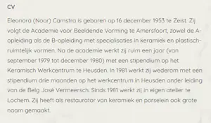 Eleonora Camstra - dekseldoosje kopen? Bied vanaf 95!