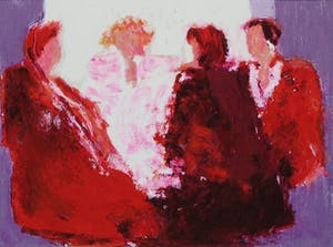 Wil Willemsen - Zeefdruk, Zonder titel - Ingelijst kopen? Bied vanaf 35!