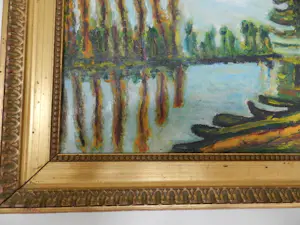 Juan Marti - Fauvistisch Rivierlandschap kopen? Bied vanaf 50!