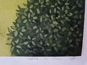 Laetitia de Haas - Epreuve d'Artiste exemplaar "St. Remy" - kleuren ets - potlood gesigneerd kopen? Bied vanaf 48!