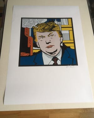 Jack Vissers - Maybe her pussy - offset, handgesigneerd kopen? Bied vanaf 1!