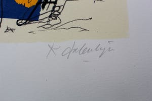 Kees Salentijn - zeefdruk -1997 kopen? Bied vanaf 49!