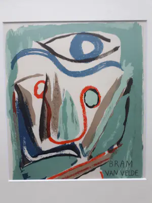 Bram van Velde - Litho Boekomslag Derrière le Miroir kopen? Bied vanaf 50!