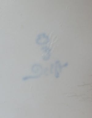Porceleyne Fles - Grote witte amfoor vaas kopen? Bied vanaf 23!