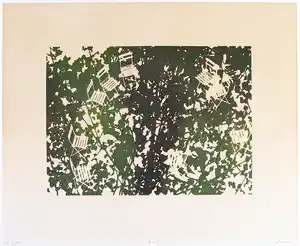 Jean Solombre - Aquatint, Avril verkocht voor € 35!