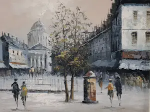 Randell Davey - Straatbeeld Parijs kopen? Bied vanaf 100!