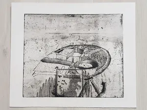 Jan Prins - Prachtige Ets - Gesigneerd in potlood kopen? Bied vanaf 15!