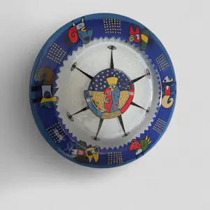 Clemens Briels - Decoratief glazen bord kopen? Bied vanaf 30!