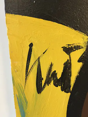 Peter Robert Keil - Portret grijs geel kopen? Bied vanaf 100!