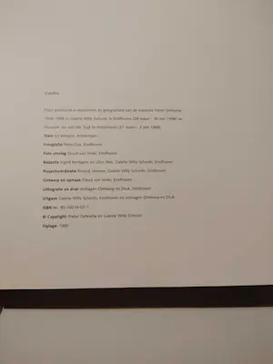 Pieter Defesche - Een terugblik 1940-1998 = Gesigneerd + 4 Catalogi kopen? Bied vanaf 35!