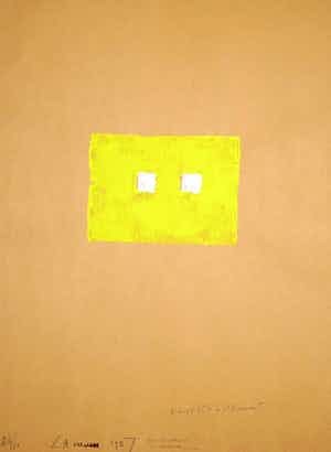 Leon Adriaans - Sjabloondruk handbewerkt, Kunst kijk instrument verkocht voor € 175!