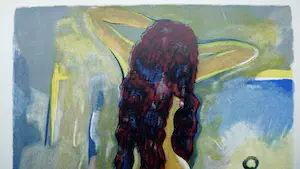 Kees van Dongen - Gravure 1001 nacht:'L'adolescente au Miroir' kopen? Bied vanaf 25!