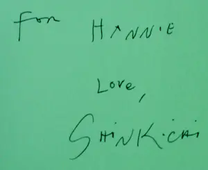 Shinkichi Tajiri - gesigneerd boek: Ronin - 2000 kopen? Bied vanaf 99!