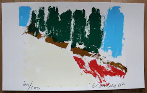 Jan Cremer - Zeefdruk: Inverno II- 2002 kopen? Bied vanaf 1!