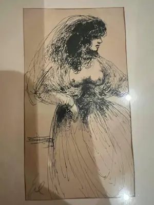 Buy Hanna Nagel - Originele tekening uit 1948? Bid from 100!
