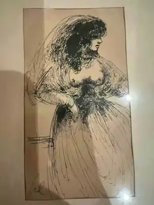 Hanna Nagel - Originele tekening uit 1948 kaufen? Bieten Sie von 100!
