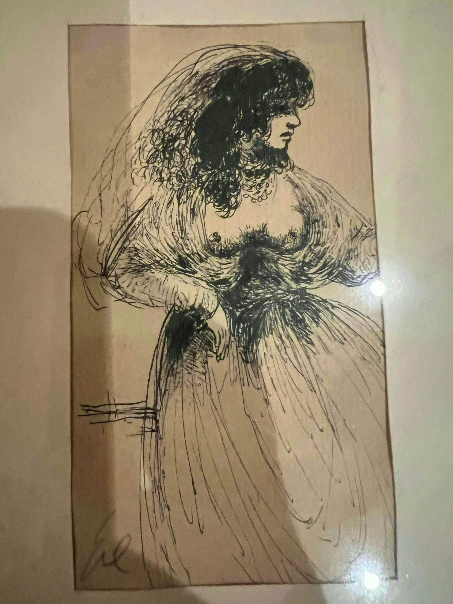 Hanna Nagel - Originele tekening uit 1948 kopen? Bied vanaf 100!