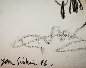 Jan Sierhuis - Tekening krijt/acryl kopen? Bied vanaf 1!