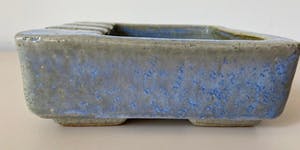 Potterij Zaalberg - Asbak met lichtblauw kristalline glazuur kopen? Bied vanaf 1!