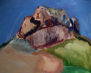 Jaap Hillenius - Gouache: Zomerlandschap in Frankrijk - 1967 kopen? Bied vanaf 100!