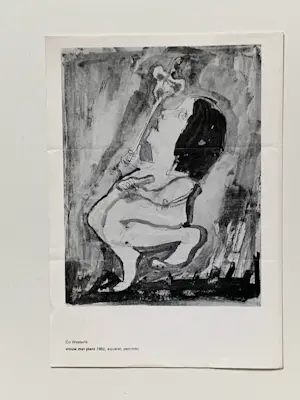 Co Westerik - Nieuwjaarskaarten, aankondigingen boekpresentaties en tentoonstellingen kopen? Bied vanaf 20!