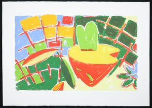 Susette van de Lande - Zeefdruk, Naranja kopen? Bied vanaf 1!