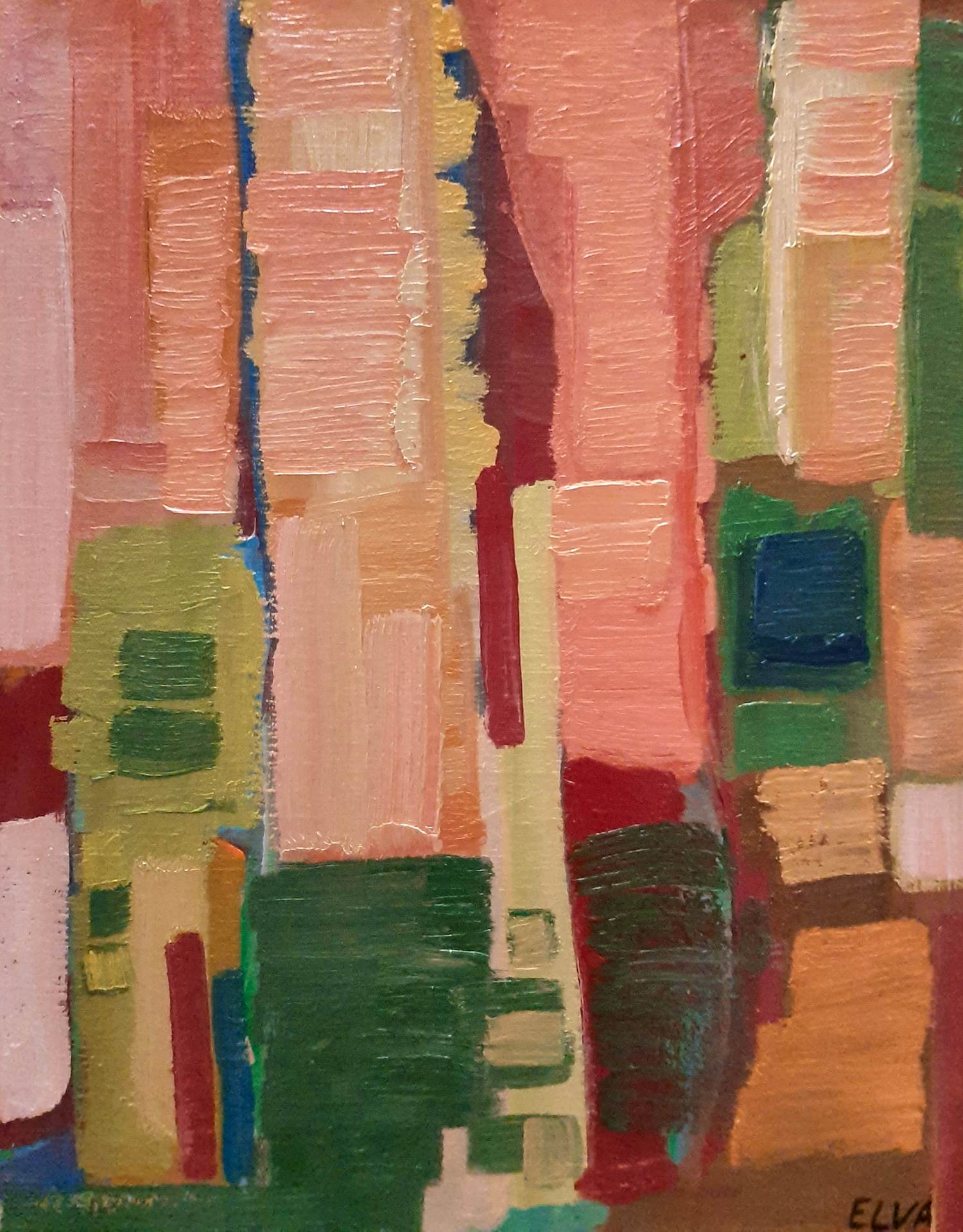 Elva Polyakova - Tulips in een abstract spiegel kopen? Bied vanaf 199!