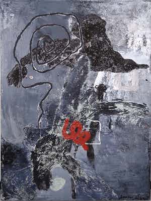 Zhou Brothers - Materie + olieverf - Dark Night - 1995 verkocht voor € 750!