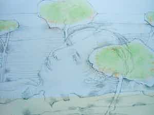 Co Westerik - MEISJE, WATER EN PLANTEN verkocht voor € 160!