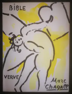 Marc Chagall - La Bible. Engel. Mourlot 1956. kopen? Bied vanaf 1!