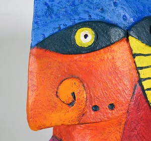 Clemens Briels - Groot sculptuur, The mower of Croix de Chenevaux kopen? Bied vanaf 800!