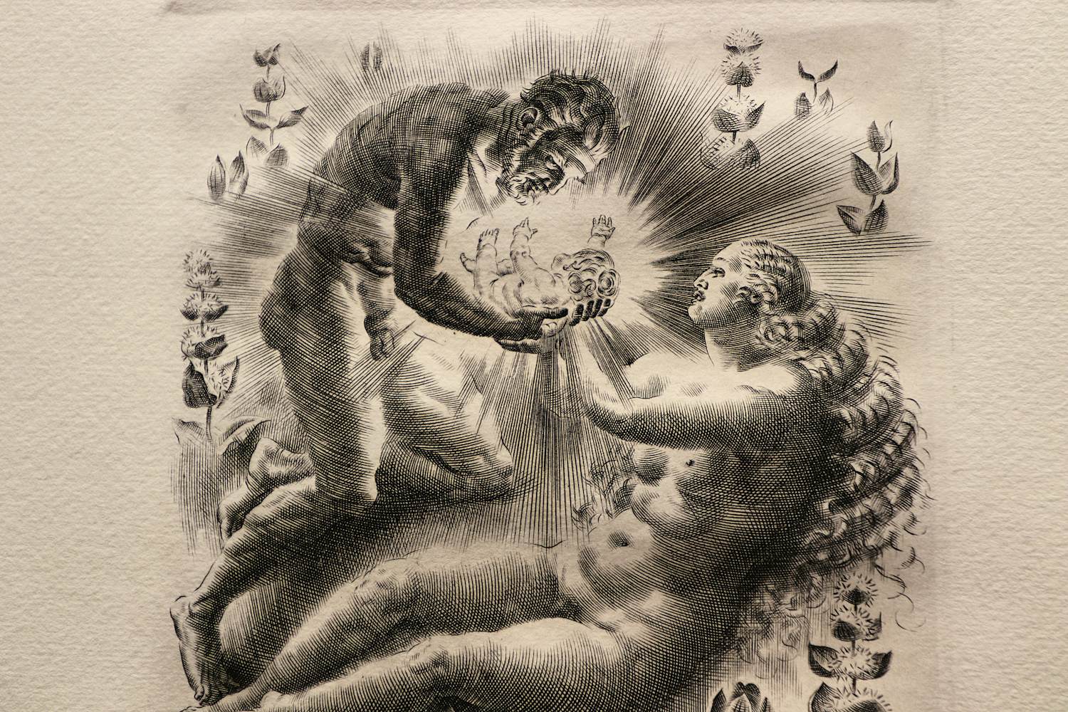 Karl Bickel - wunderschöne Radierung eines führenden Schweizer Grafikers "das Kind" kopen? Bied vanaf 264!