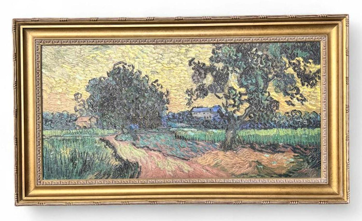 Vincent van Gogh - Museum Relievo "Landschap in de Schemering" Gelimiteerde editie kunstreproductie kopen? Bied vanaf 1250!