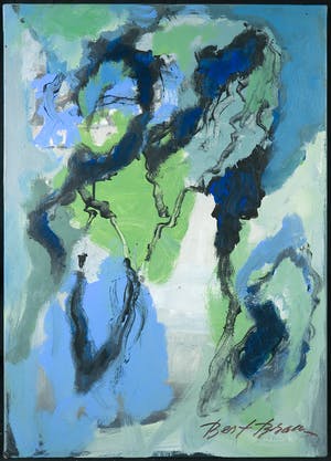 Bert Braam - Acryl op doek, Zonder titel kopen? Bied vanaf 1!