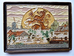 Porceleyne Fles - 5 Mei Nederland zal herrijzen 1945 kopen? Bied vanaf 1!