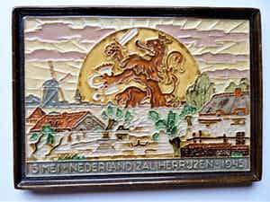 Porceleyne Fles - 5 Mei Nederland zal herrijzen 1945 verkocht voor € 1!