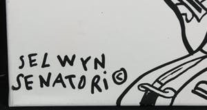 Selwyn Senatori - Acryl op doek, Chanel kopen? Bied vanaf 100!