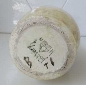 Potterie De Driehoek - Art deco platelen kan decor Huizers Bont kopen? Bied vanaf 20!