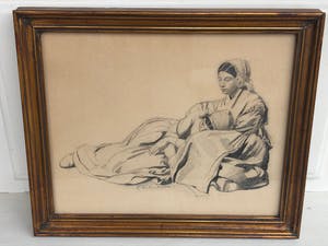 Eugene Joseph Verboeckhoven - Herderinnen rusten uit kopen? Bied vanaf 99!